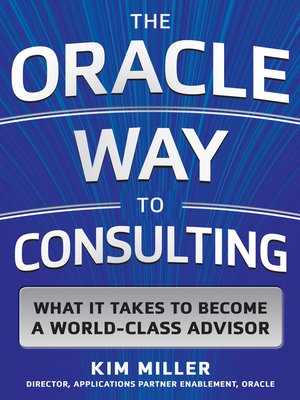 cover image of The Oracle Way to Consulting